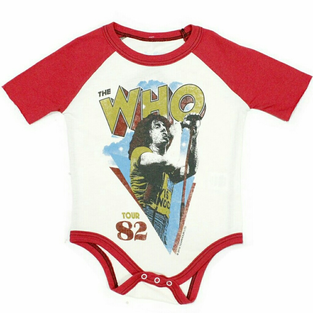 NEW - Rowdy Sprout - The Who Onesie